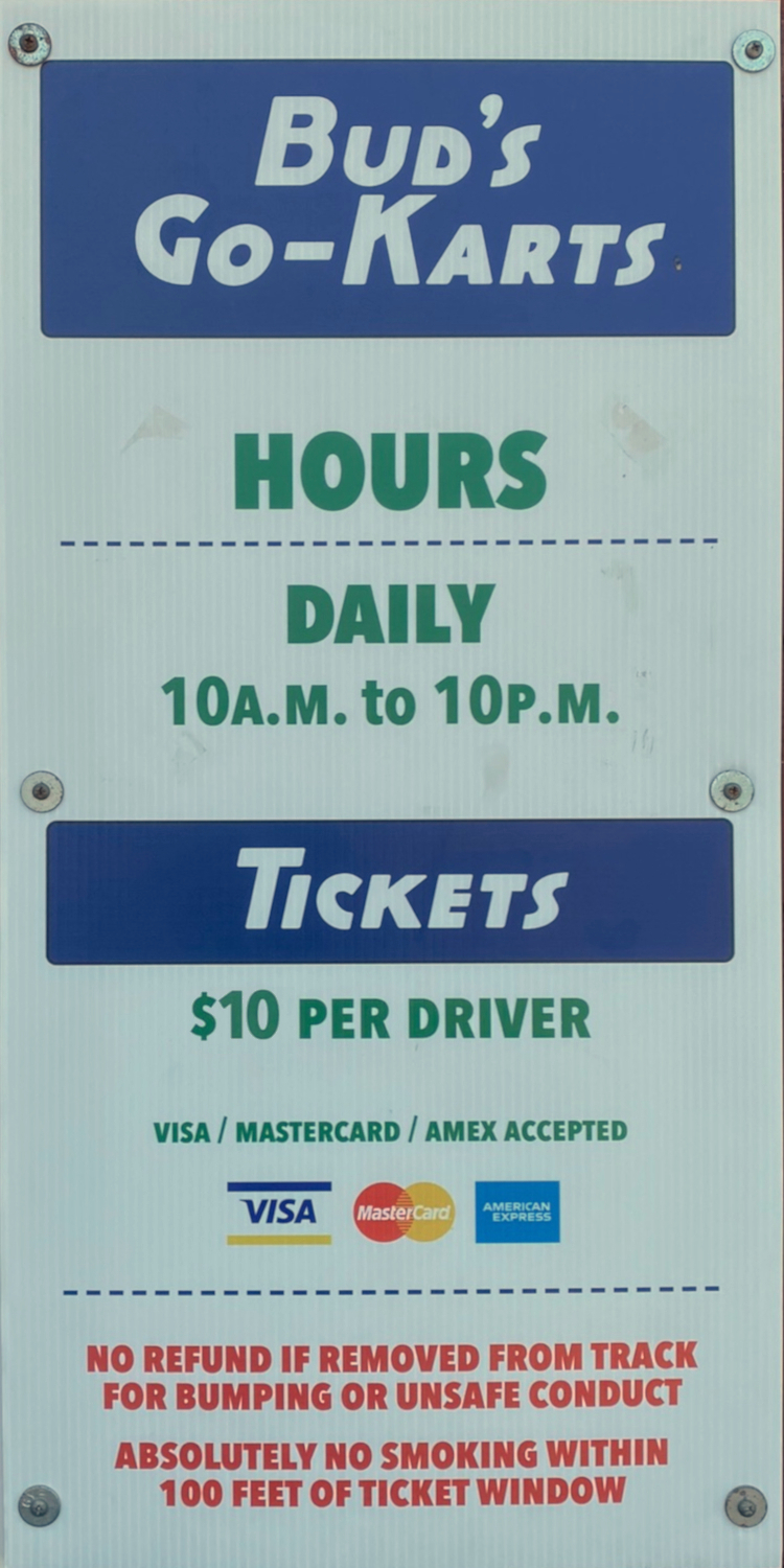 Bud's Go Karts, Harwich MA Go Karts